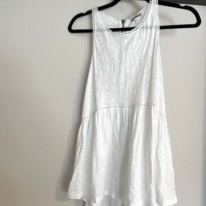 Express White Tank